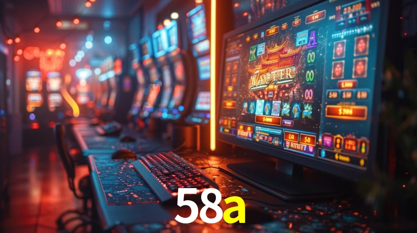 58a: Jogos de Caça-Níqueis-Altas Recompensas, Roleta-Velocidade, Blackjack-Desafios Máximos